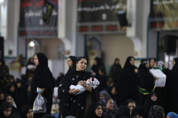 مراسم «شیرخوارگان حسینی» در بندرعباس